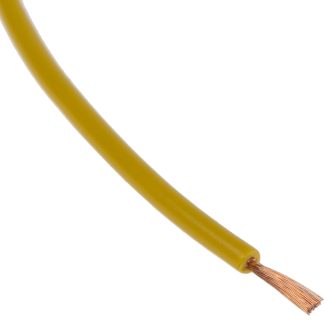 Cavo di collegamento apparecchiature RS PRO, 0,26 mm², 23 AWG, 250 V, 100m, Giallo