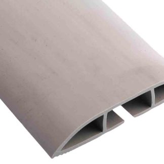 Canalina passacavi RS PRO, colore Grigio 29.4 x 15.4mm, Ø interno 29.4mm, lunghezza 1.83m, larghezza 101,6 mm PVC
