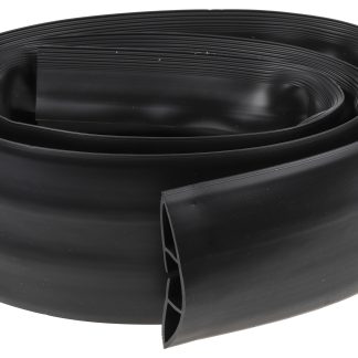 Canalina passacavi RS PRO, colore Nero 29.4 x 15.4mm, Ø interno 29.4mm, lunghezza 1.83m, larghezza 101,6 mm PVC