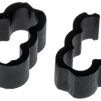 Morsetto C RS PRO in Nylon 66, Ø fascio 4.1mm max, col. Nero