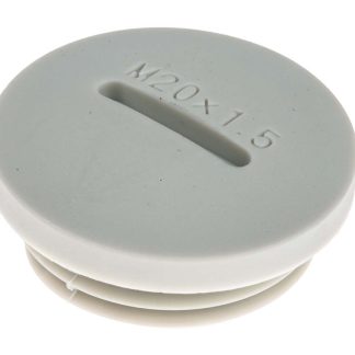 Tappo pressacavo RS PRO in Nylon 66, Grigio, filetto M20, Ø 24mm, Ø foro 19.9mm