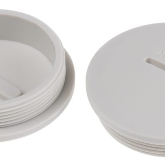 Tappo pressacavo RS PRO in Nylon 66, Grigio, filetto M50, Ø 55.5mm, Ø foro 49.9mm