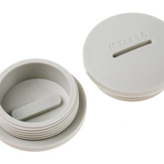 Tappo pressacavo RS PRO in Nylon 66, Grigio, filetto M32, Ø 36.6mm, Ø foro 31.7mm