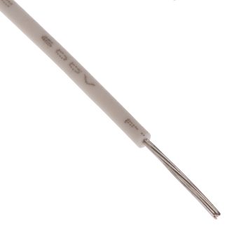 Cavo di collegamento apparecchiature RS PRO, 0,08 mm², 28 AWG, 600 V, 100m, Bianco, UL11028