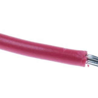 Cavo di collegamento apparecchiature RS PRO, 0,2 mm², 24 AWG, 600 V, 100m, Rosso, UL11028
