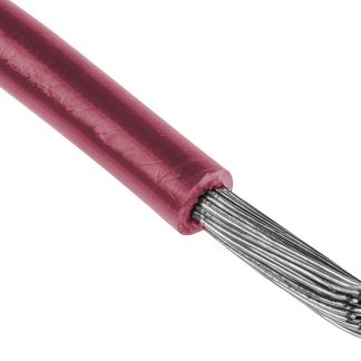 Cavo di collegamento apparecchiature RS PRO, 0,2 mm², 24 AWG, 300 V, 100m, Rosso, UL3266