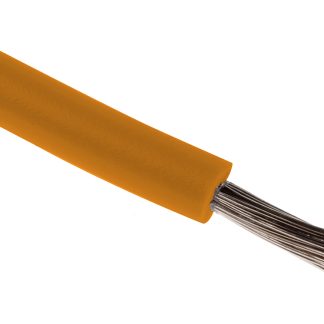 Cavo di collegamento apparecchiature RS PRO, 0,33 mm², 22 AWG, 300 V, 100m, Arancione, UL3266