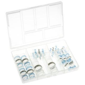 Kit guaine a saldare RS PRO, in Polietilene a bassa densità, Trasparente, diametri da 1.4 → 13mm