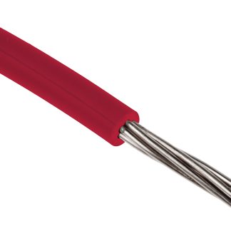 Cavo di collegamento apparecchiature RS PRO, 0,08 mm², 28 AWG, 6 kV c.c., 100m, Rosso, UL3239