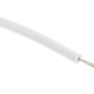 Cavo di collegamento apparecchiature RS PRO, 0,33 mm², 22 AWG, 6 kV c.c., 100m, Bianco, UL3239