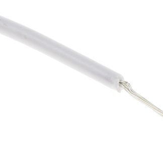 Cavo di collegamento apparecchiature RS PRO, 0,08 mm², 28 AWG, 300 V, 100m, Bianco, UL1007