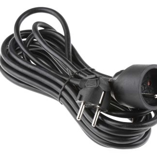 Cavo di prolunga RS PRO 5m, 1 presa, spina tipo E - FR, 230 V c.a., 16A
