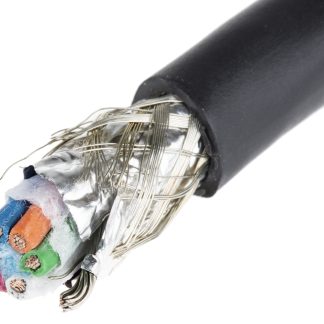 Cavo industriale multipolare schermato a 6 cond. 0,81 mm², 18 AWG, 300 V, Ø9.17mm, L. 30m