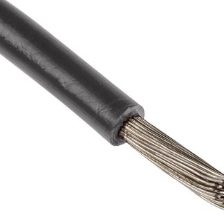 Cavo di collegamento apparecchiature RS PRO, 16 AWG, 600 V, 100m, Nero
