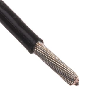 Cavo di collegamento apparecchiature RS PRO, 14 AWG, 600 V, 100m, Nero