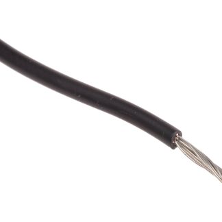 Cavo di collegamento apparecchiature RS PRO, 0,52 mm², 20 AWG, 600 V, 100m, Nero, UL3289