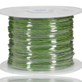 Cavo di collegamento apparecchiature Alpha Wire, 0,52 mm², 20 AWG, 300 V, 305m, Verde-Giallo, UL1007
