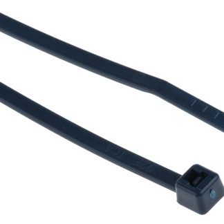 Fascette fermacavi HellermannTyton MCT in Polipropilene rilevabile al metal detector (PPMP), 100mm x 2,5 mm, col. Blu