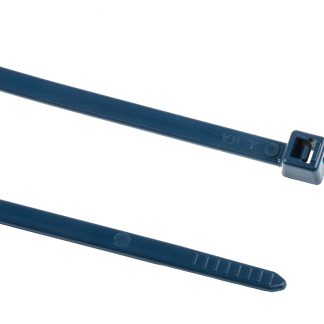 Fascette fermacavi HellermannTyton MCT in Polipropilene rilevabile al metal detector (PPMP), 390mm x 4,6 mm, col. Blu