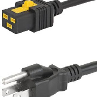 Cavo di alimentazione Schurter IEC C19/Spina giapponese di tipo B, 16 A, 125 V c.a. (CSA), 125 V c.a. (UL), 250 V c.a.