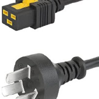 Cavo di alimentazione Schurter IEC C19/Spina cinese di tipo I, 16 A, 125 V, 250 V.