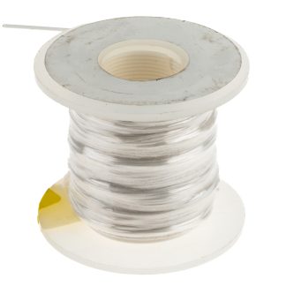 Cavo di collegamento apparecchiature Alpha Wire, 0,33 mm², 22 AWG, 5 kV, 30.5m, Bianco, UL3239