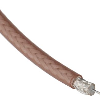 Cavo coassiale RS PRO RG179, L. 25m, 75 Ω, col. Marrone