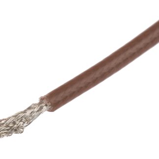 Cavo coassiale RS PRO RG178B/U, L. 25m, 50 Ω, col. Marrone