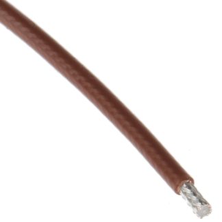 Cavo coassiale RS PRO RG178B/U, L. 100m, 50 Ω, col. Marrone