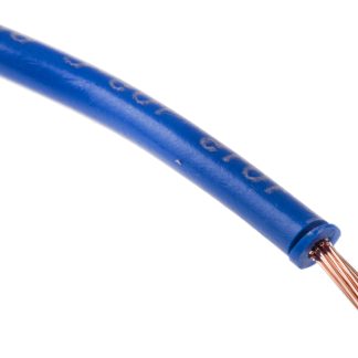Cavo di collegamento apparecchiature H05V2-K RS PRO, 1.5mm², 16 AWG, 1 kV, 100m, Blu Scuro