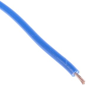 Cavo di collegamento apparecchiature H05V2-K RS PRO, 0.75mm², 20 AWG, 1 kV, 100m, Blu Scuro