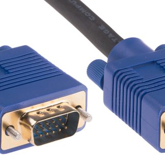 Cavo VGA RS PRO SVGA Maschio/SVGA Maschio, lungh. 1m, col. Nero