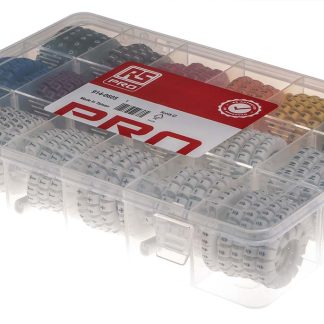 Kit di siglacavi RS PRO A scorrimento, Ømin 3.5mm, Ømax 8mm, confez. da 2700pz No -, +, 0 → 9, Earth, L, N,