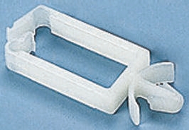 Fermacavo HellermannTyton in Nylon 66, Ø fascio 10.5mm max, 15 x 5.25 x 17.7mm, A pressione