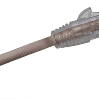 Cavo Ethernet Cat6 (U/UTP) Molex Premise Networks, guaina in PVC col. Grigio, L. 3m, Con terminazione