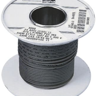 Cavo di collegamento apparecchiature Alpha Wire, 1,3 mm², 16 AWG, 300 V, 30m, Grigio, UL1007