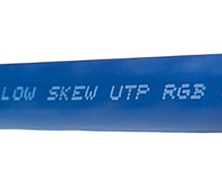 Cavo Ethernet Cat6 (U/UTP) Belden, guaina in PVC col. Blu, L. 305m, Senza terminazione