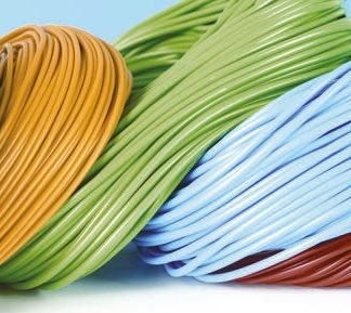 Guaina per cavi HellermannTyton in PVC, Ø 6mm, L. 100m, col. Rosso