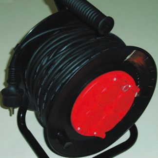 Avvolgicavo RS PRO 25m, 4 prese, spina tipo E - FR, 16A