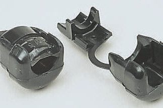 Passacavo Passacavi SES Sterling, Nero, in PA 6 1.7mm, diametri da 3 → 4.5mm 9.5mm