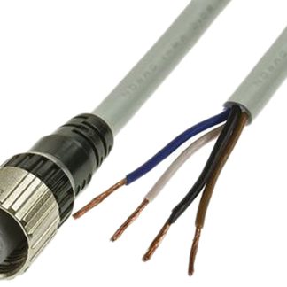Cavo sensore/attuatore Omron 4 cond. M12 Femmina / Senza terminazione, L. 1m
