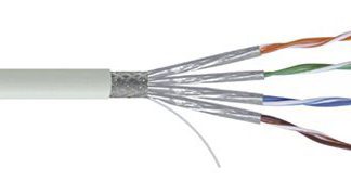 Cavo Ethernet Cat7 (S/FTP) RS PRO, guaina in PVC col. Grigio, L. 100m, Senza terminazione