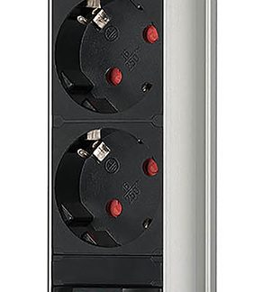 Connettore femmina di prolunga brennenstuhl 2m, 3 prese, spina Schuko, 250 V c.a.