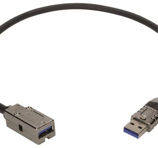 Cavo USB HARTING USB A/USB A, L. 1.5m, col. Nero