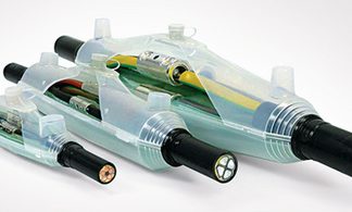 Kit giunzioni cavi HellermannTyton, 4 conduttori 4 x 185mm² Intermedio