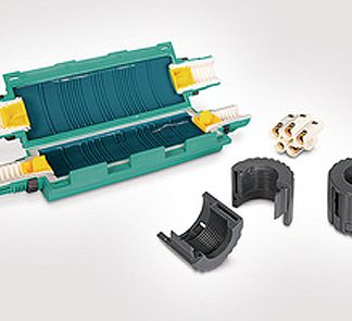 Gel per giunzione cavi HellermannTyton, 5 conduttori 5 x 10mm² Diritta