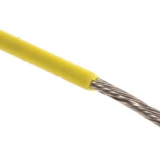 Cavo di collegamento apparecchiature Alpha Wire, 0,23 mm², 24 AWG, 300 V, 305m, Giallo, UL1007