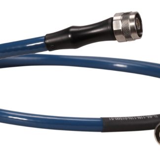 Cavo coassiale Huber+Suhner, Tipo N / Tipo N, L. 3m, 50 Ω, col. Blu