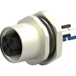 Cavo sensore/attuatore TE Connectivity 5 cond. M12 Femmina / Senza terminazione, L. 200mm