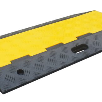 Canalina passacavi RS PRO, colore Nero/Giallo 910mm, Ø interno 34mm, lunghezza 910mm, larghezza 500 mm Gomma,